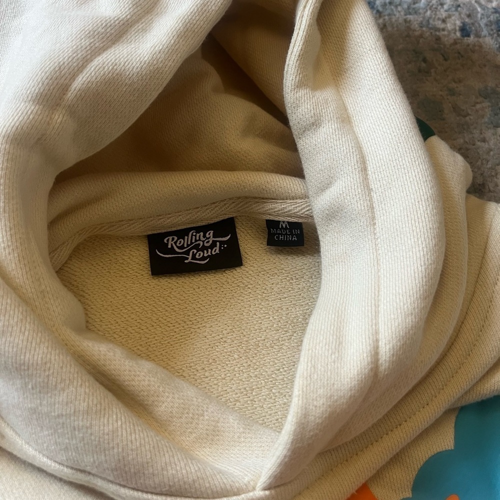 Rolling Lound WILD WEST HOODED SWEATSHIRT CALI 23 MEDIUM - Picture 5 of 6